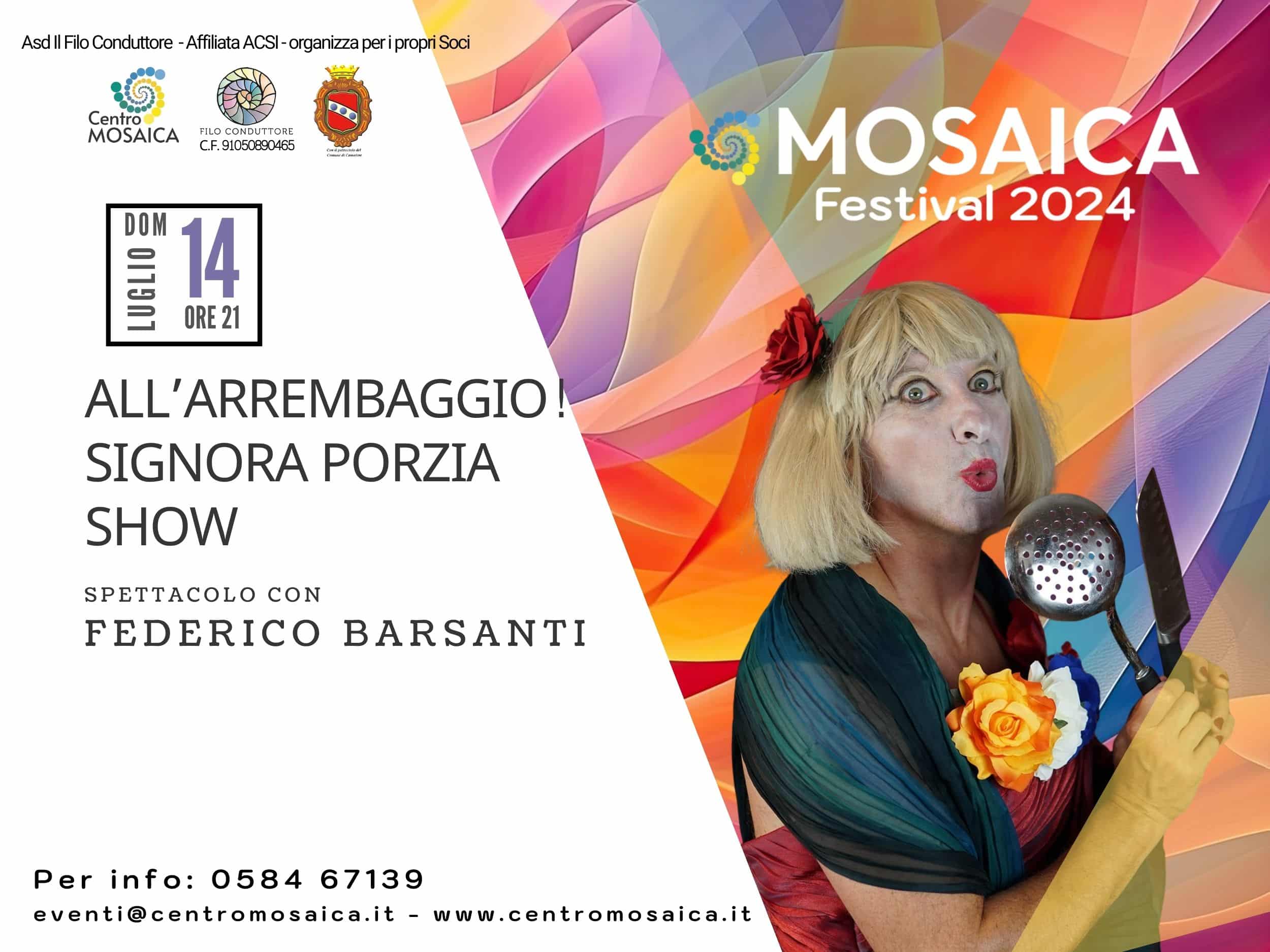Signora Porzia Show BARSANTI