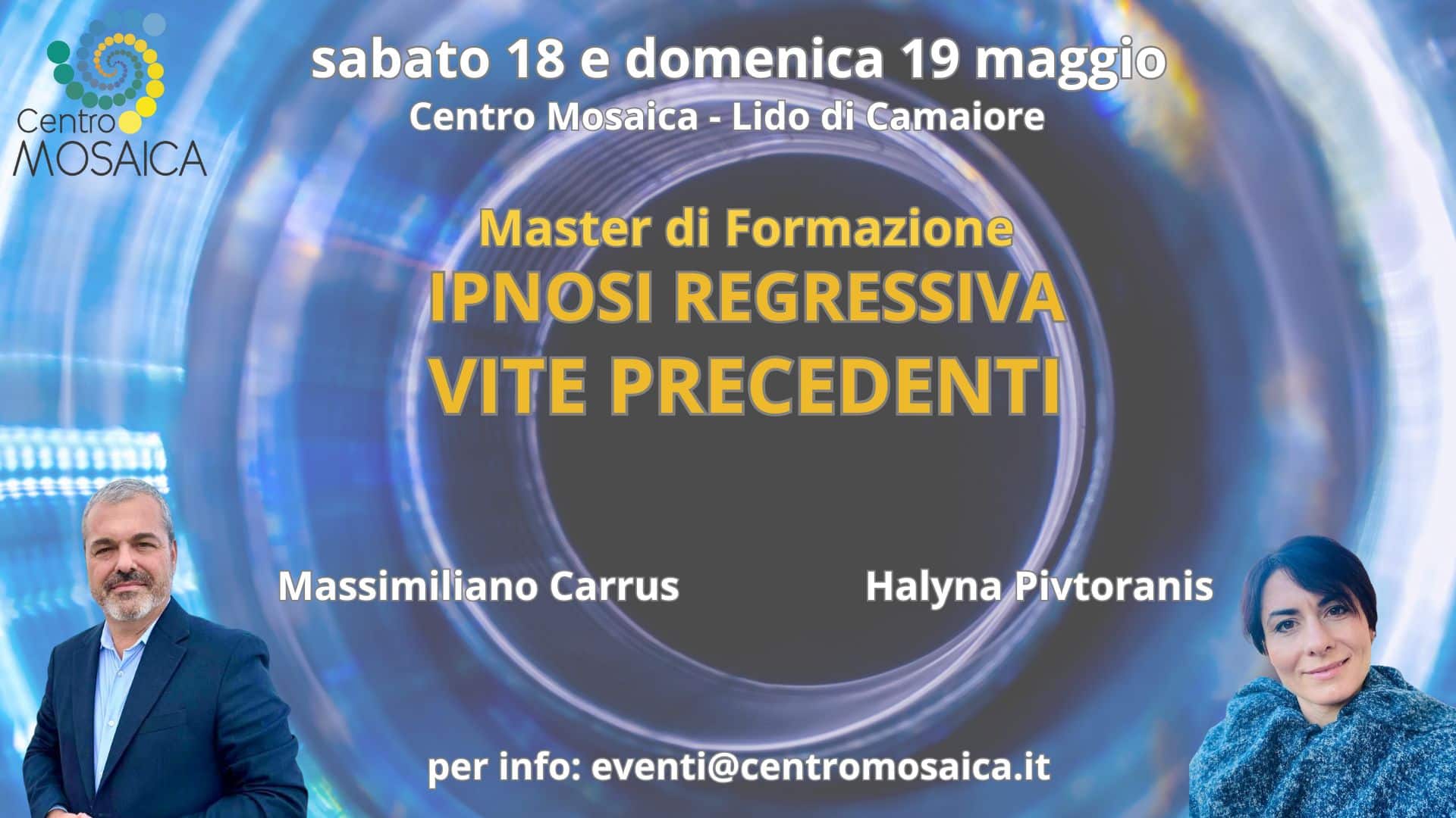 master ipnosi regressiva alle vite precedenti