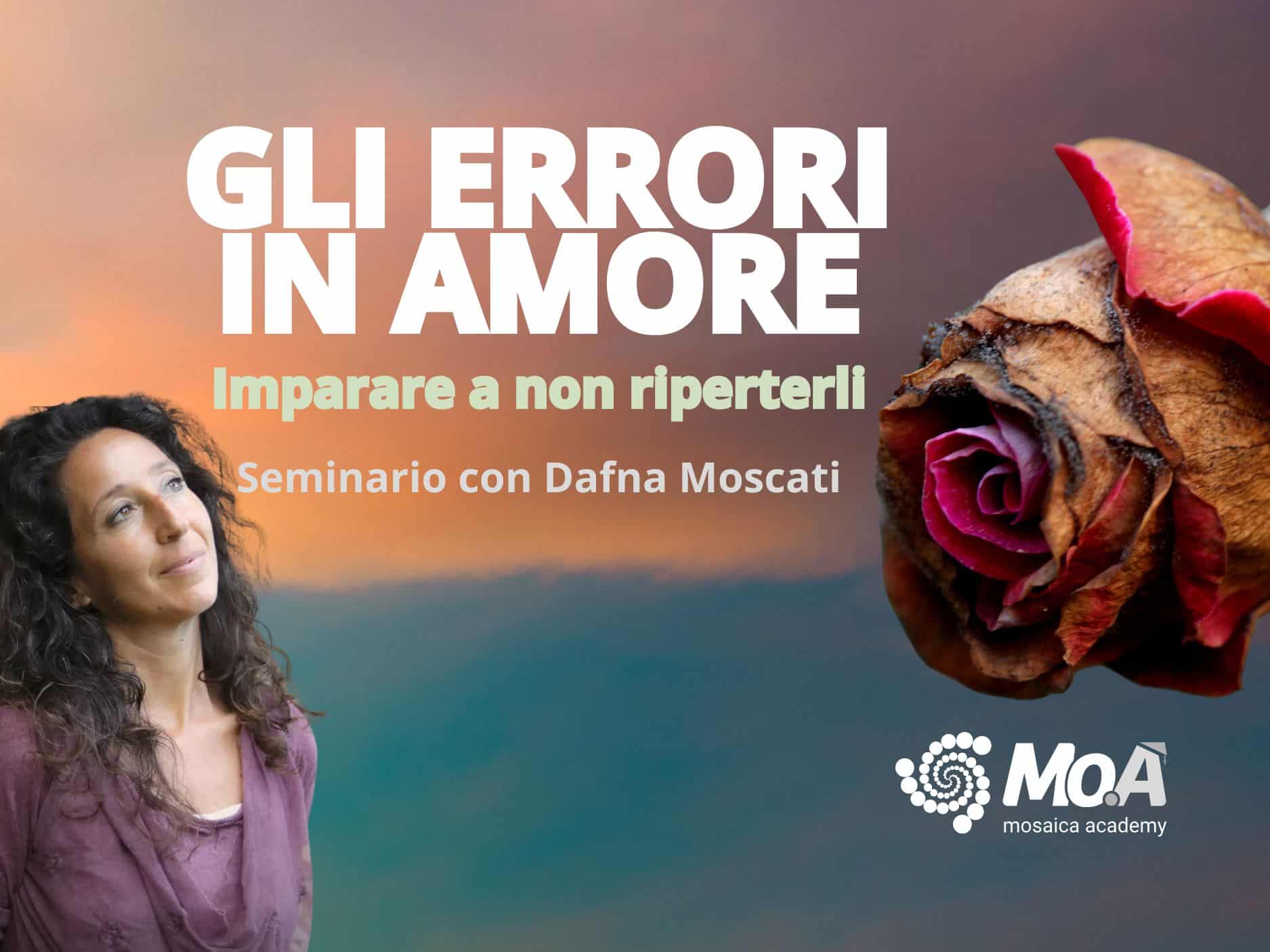 gli errori in amore