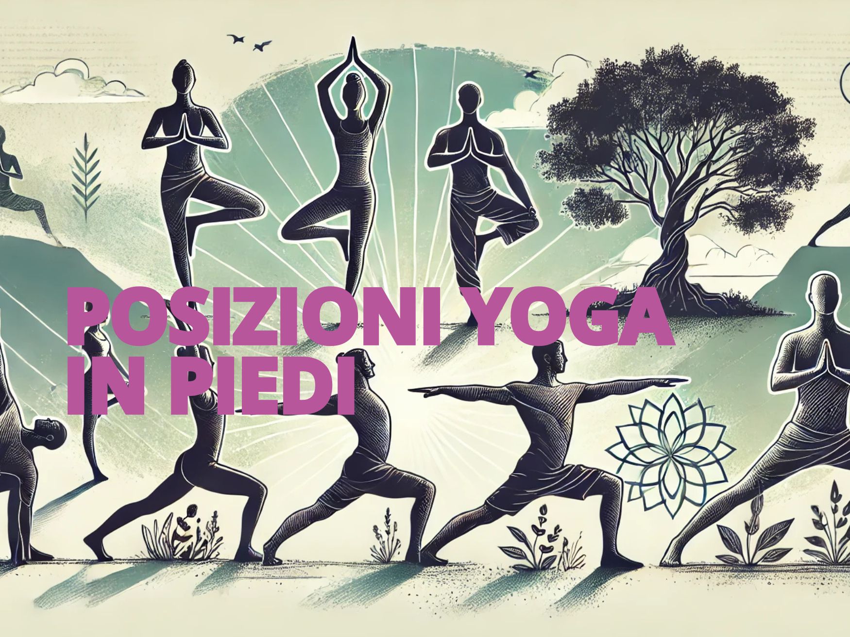 POSIZIONI YOGA IN PIEDI