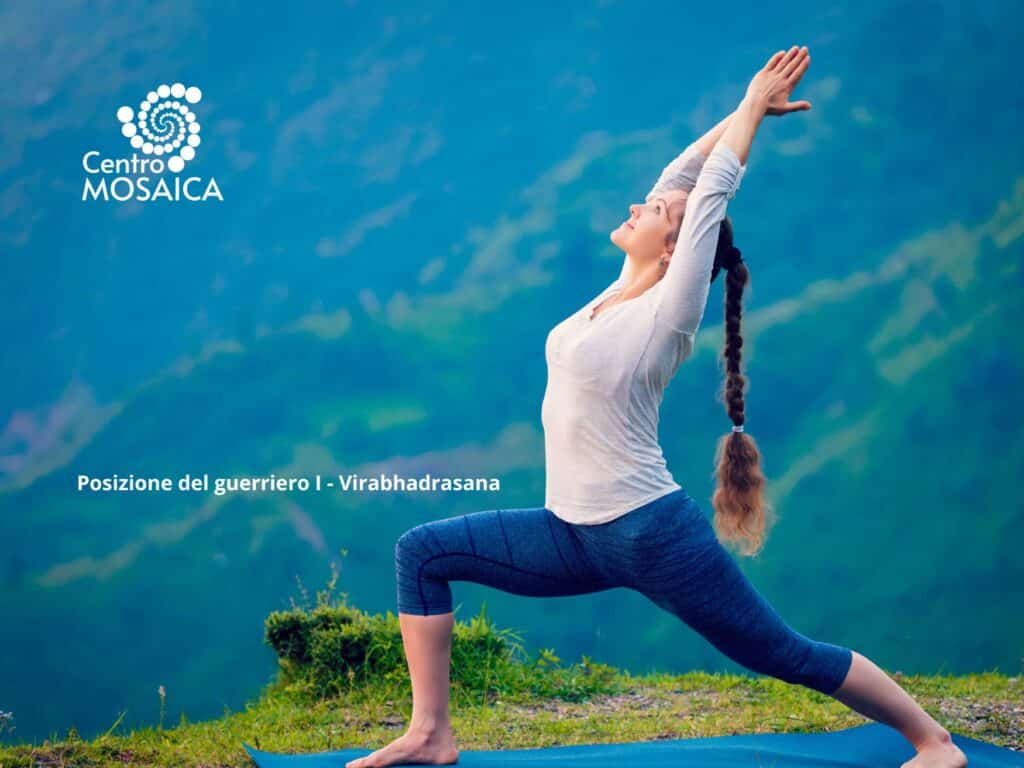 Posizioni yoga - Virabhadrasana I posizione del guerriero 1