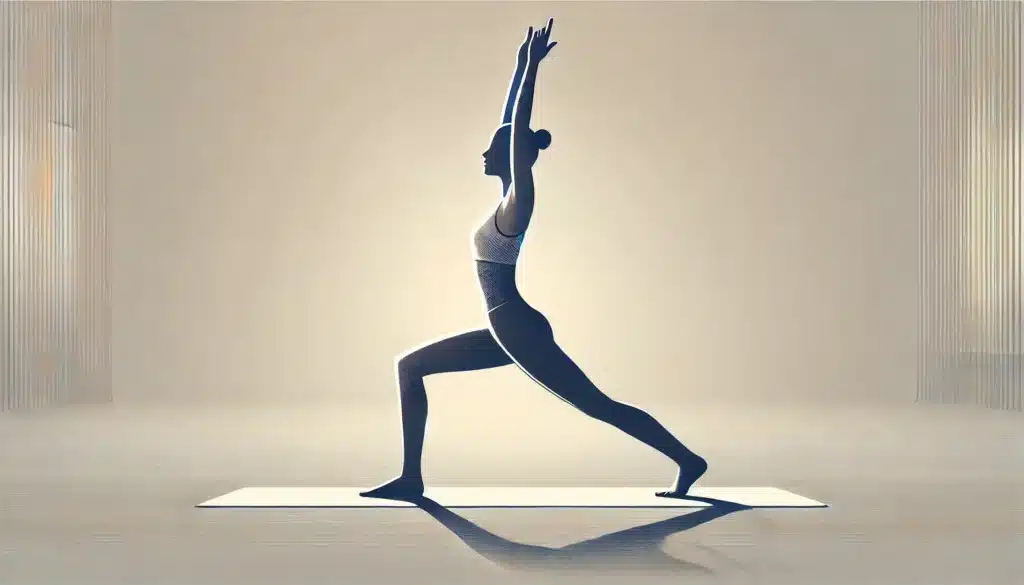Virabhadrasana I (posizione del Guerriero I)