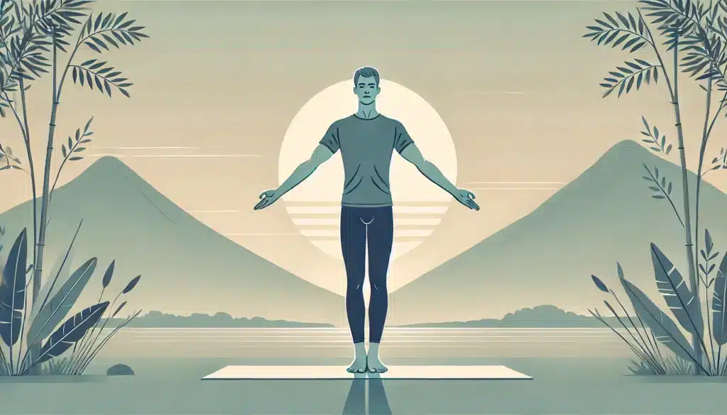 tadasana posizione della montagna