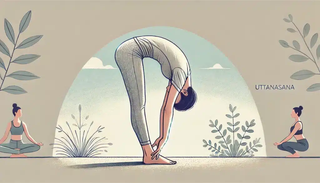 Uttanasana: benefici e guida alla Posizione della Pinza in Piedi 1 uttanasana