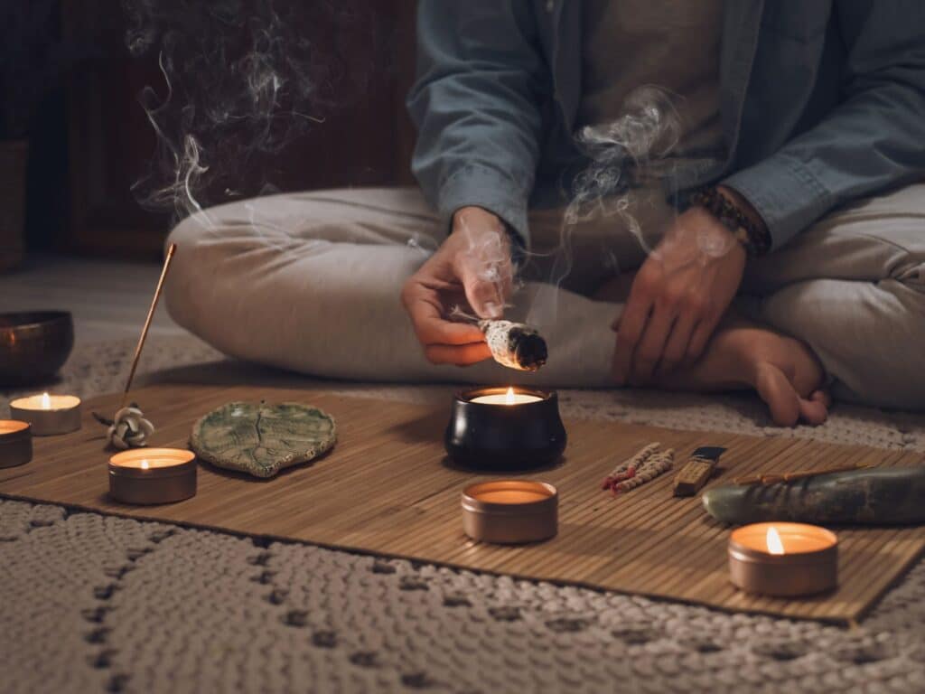 meditazione aromaterapia oli essenziali