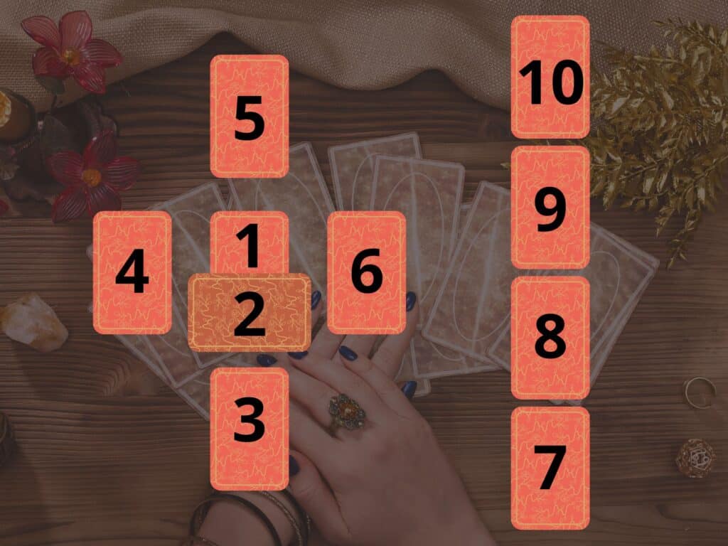 tarocchi marsigliesi croce celtica