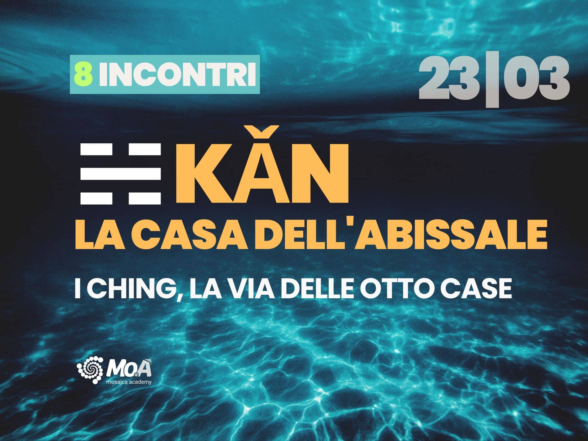 I Ching - 4. KǍN - la Casa dell'Abissale