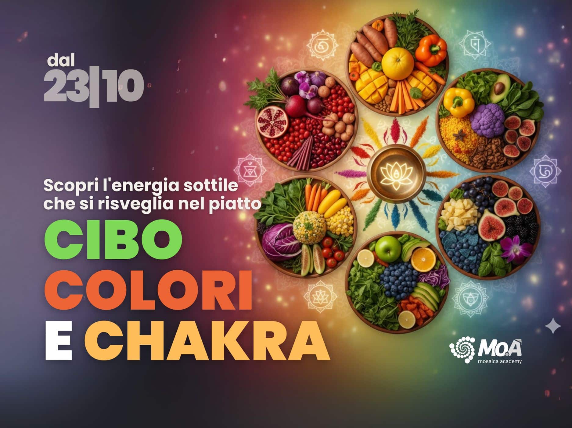 cibo e chakra