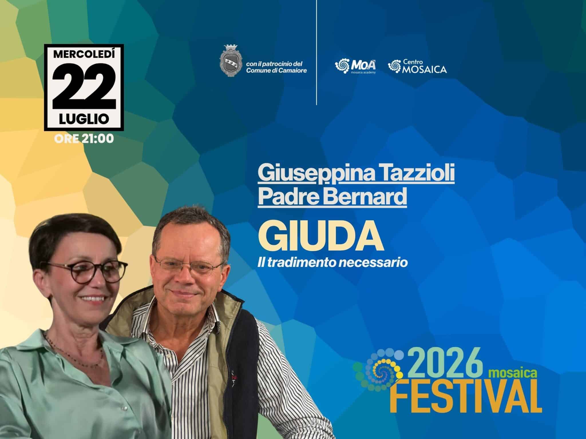 Giuda. Il tradimento necessario – Giuseppina Tazzioli e Padre Bernard